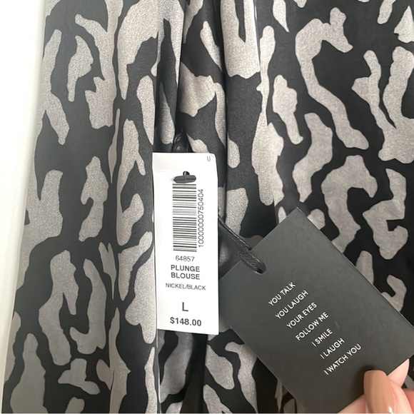 NWT - Aritzia Talula Silk Blouse - Picture 3 of 5